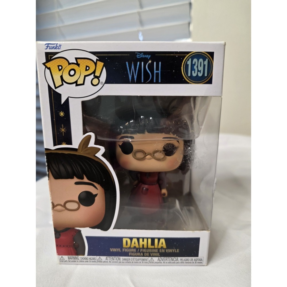 Funko Pop! ‎ Disney Wish Dahlia #1391 Vinyl Figure NEW